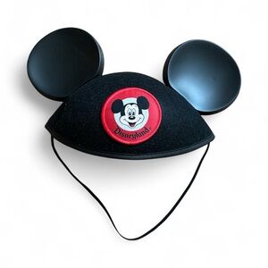 Disney Cast Member Black Mickey Mouse Ears Hat Adult